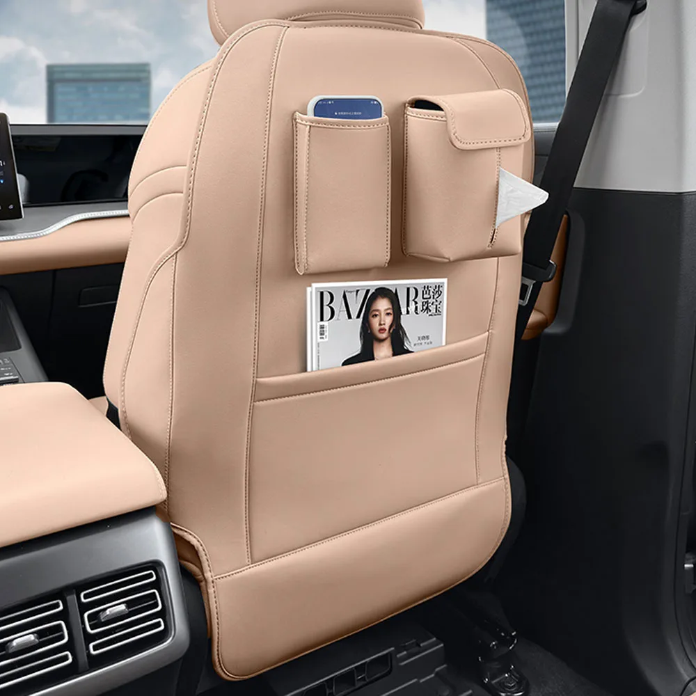 

2Pcs For 2025 BYD Song Pro DM-i All Inclusive Multifunctional Seat Back Anti Kick Pad Interior Modification Supplies Leather Pad