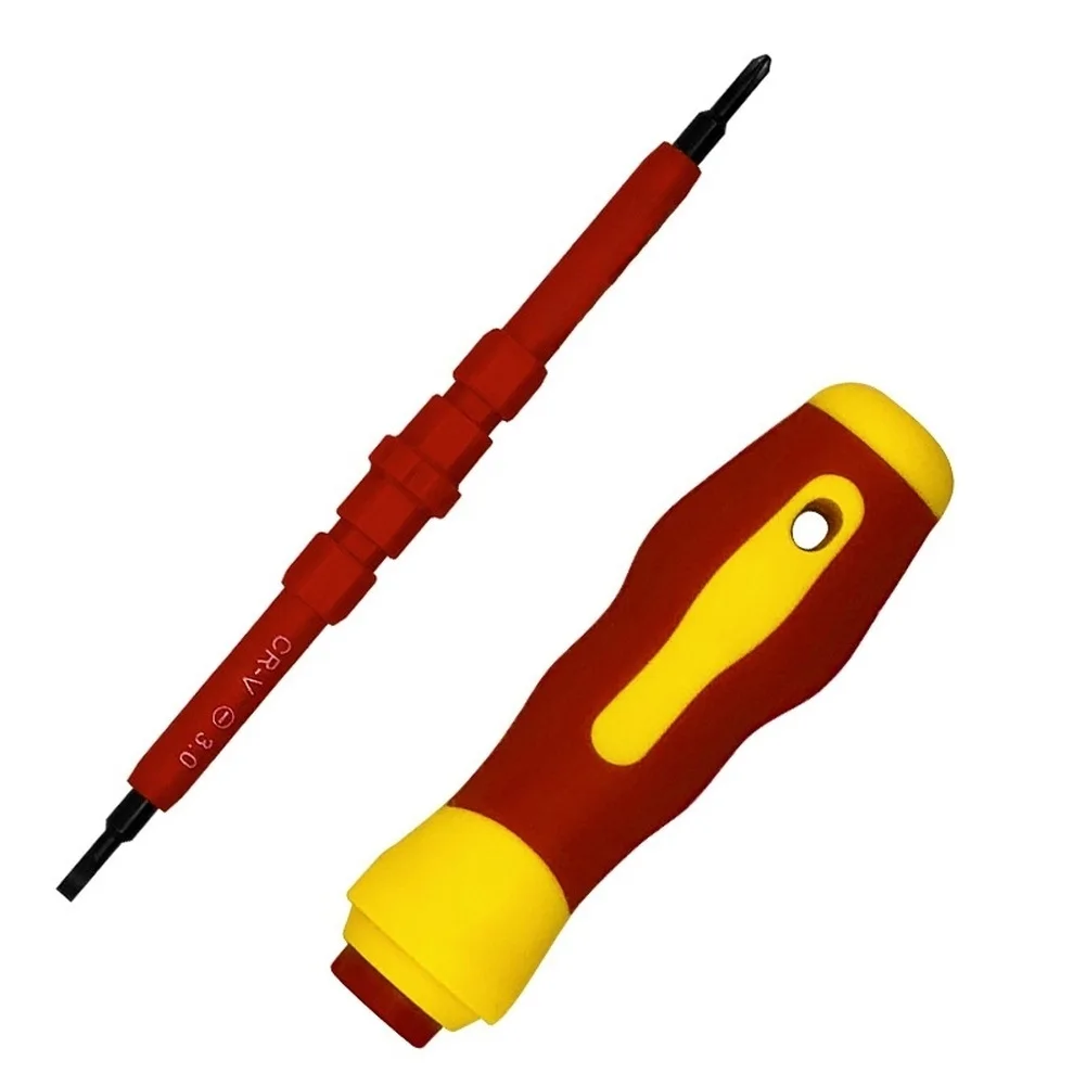 Multi-function Magnetic Insulated Screwdriver Set Dual-Ended Bits For Home Office Repairs Electrical Work Accessories