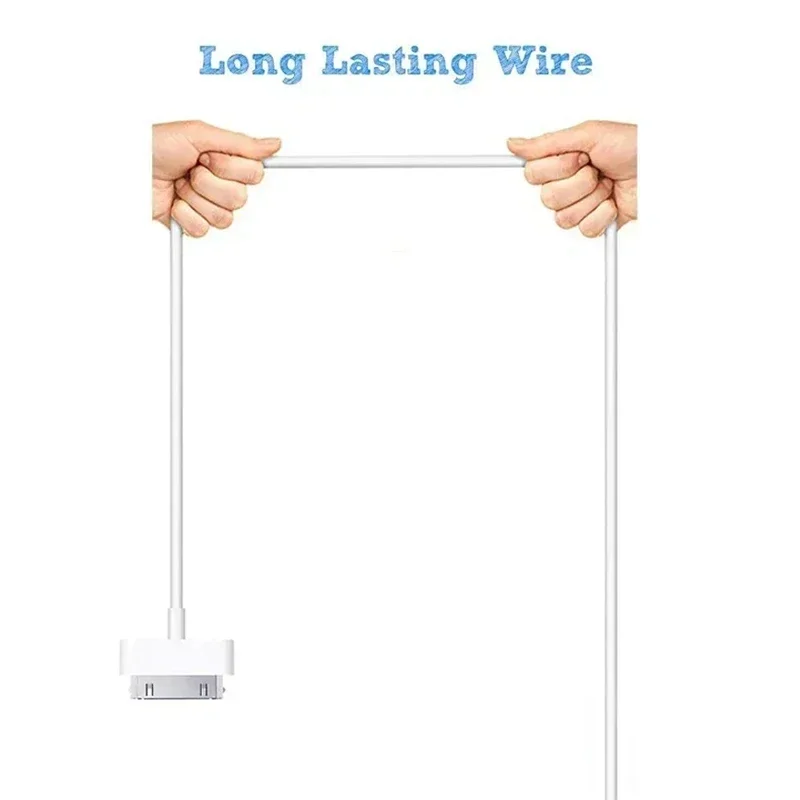 30Pin إلى USB C محول نانو اللمس شحن كابل بيانات آيفون 4 4s 3GS آي باد 3 2 1 آي بود USBC نوع C إلى 30 دبوس شاحن الحبل 1 متر #6