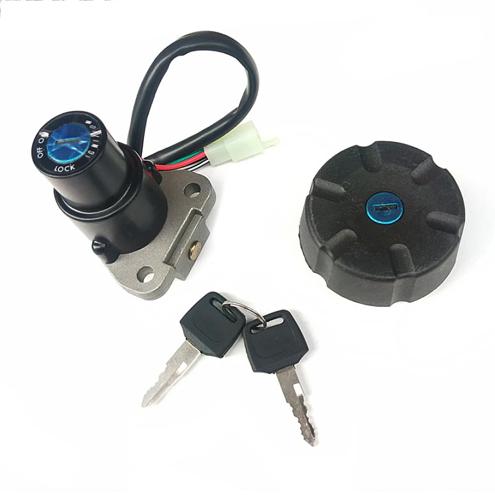 Motorcycle Ignition Switch Lock Fuel Gas Cap W/Keys For ZongShen 125GY ZS125GY 125cc Dirtbike