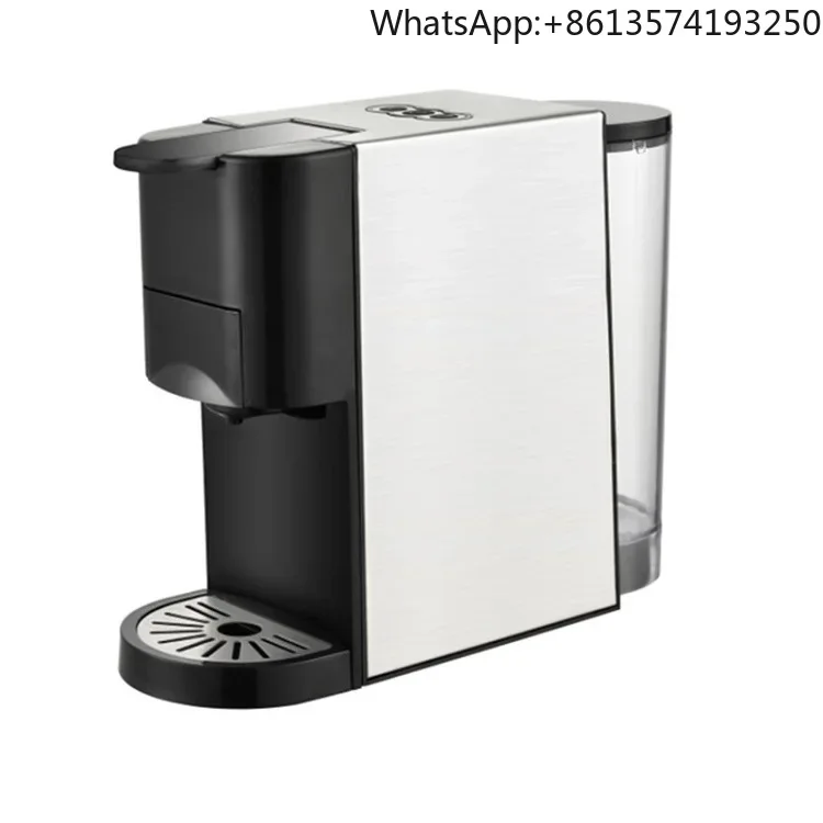 

Small Household 3-in-1 Multifunction Capsule Coffee Maker Factory Price 19bar with 0.8L Water Tank Electric Power Source