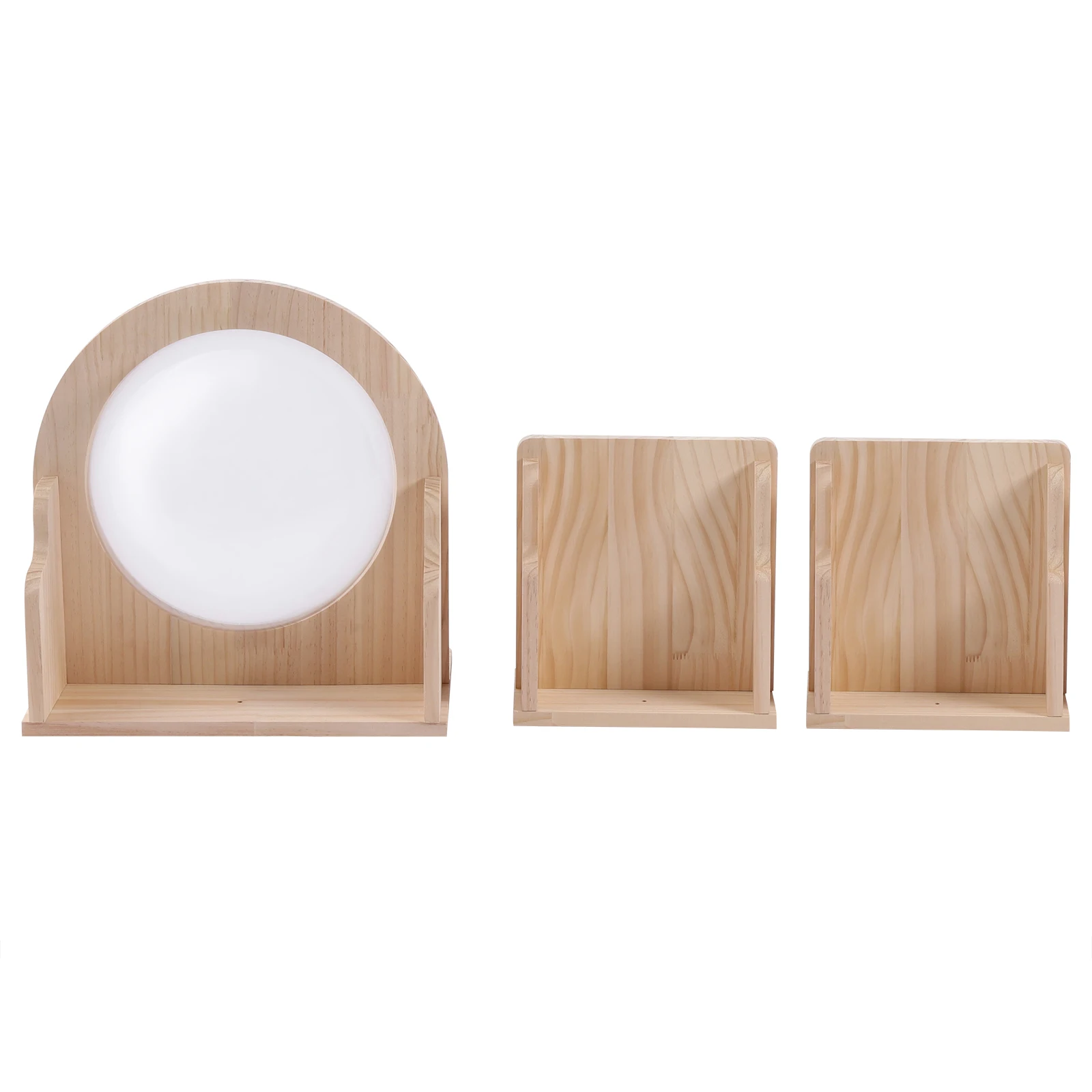 Zestaw łóżka dla kota do montażu na ścianie — sosna/akryl, 1 kapsuła dla kota + 2 platformy do skakania, udźwig 8 kg każda, kapsuła 40 cm dla kotów domowych