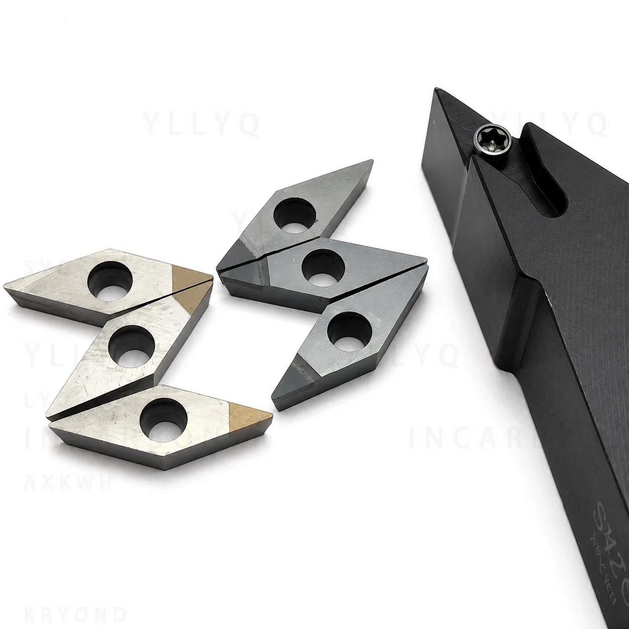 SVJCR10 SVJCR12 SVJCR16 Turning Tool Holder For VCGT1103 PCD CBN Carbide Inserts 02 04 08 Copper Aluminum Hardened Steel