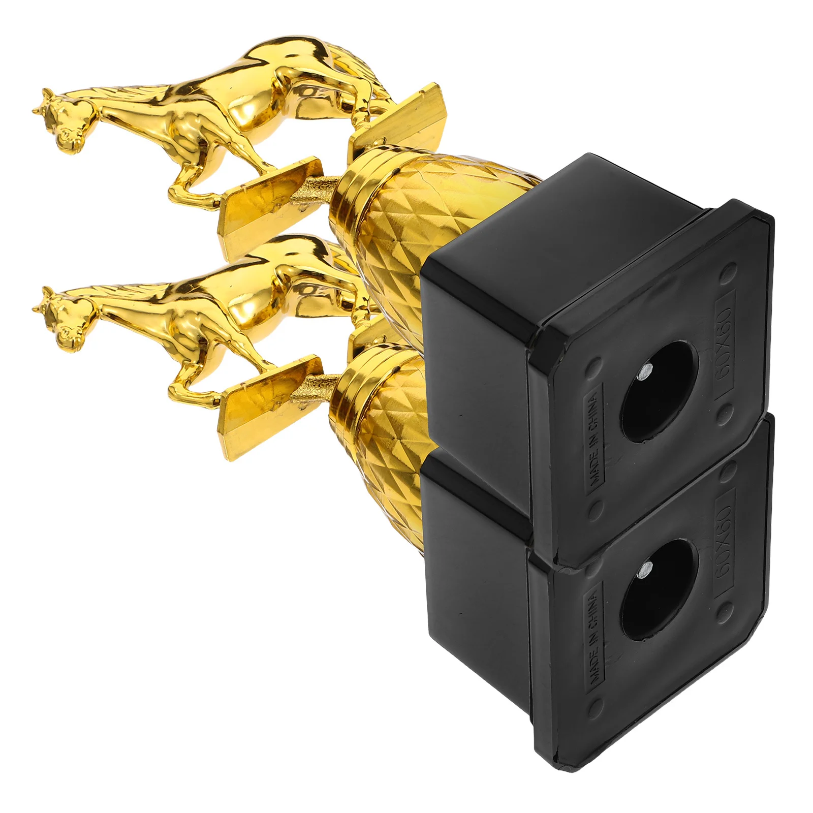 

2pcs Plastic Horse Trophy Awards - Champion Trophies for Party Favors School Classroom Rewards Sports Competitions Birthday