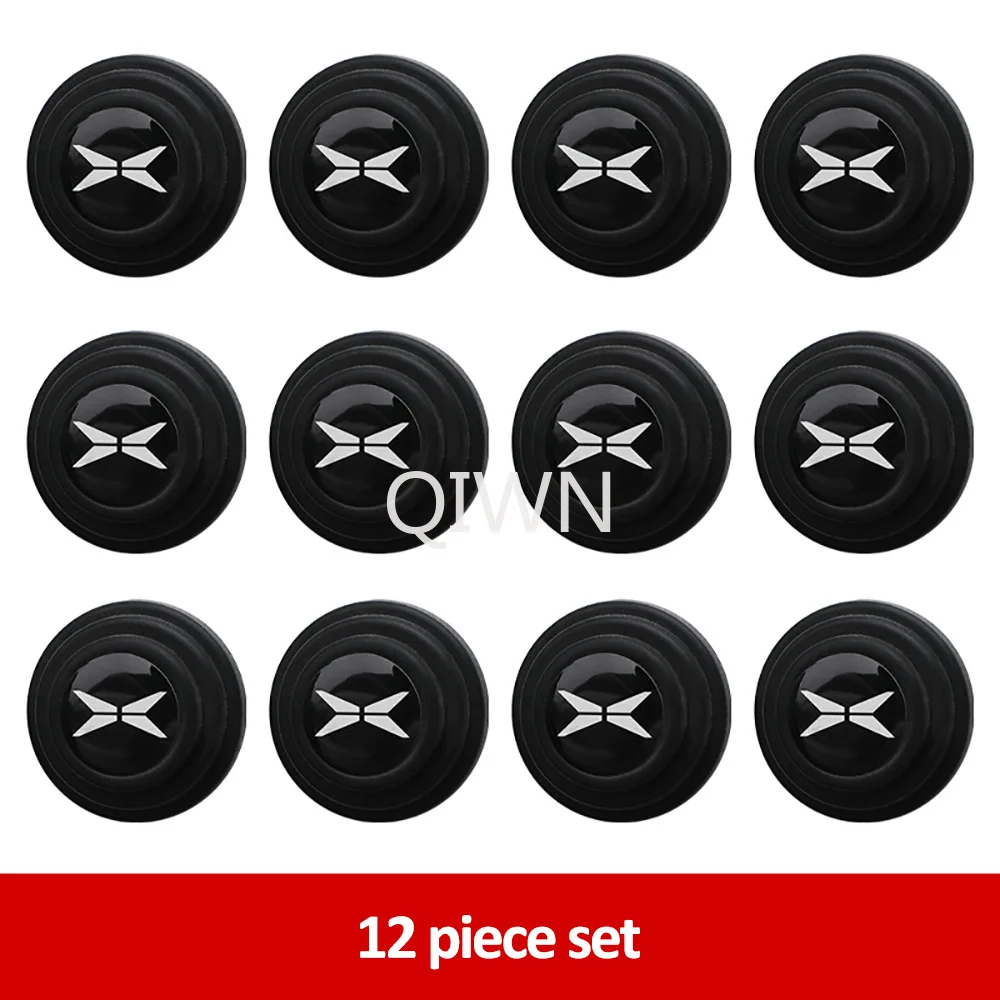QIWN For Xpeng G9 Door Shock Absorber Buffer Rubber Pad Patches For Silent Door Closing Shock-absorbing And Anti-collision Strip