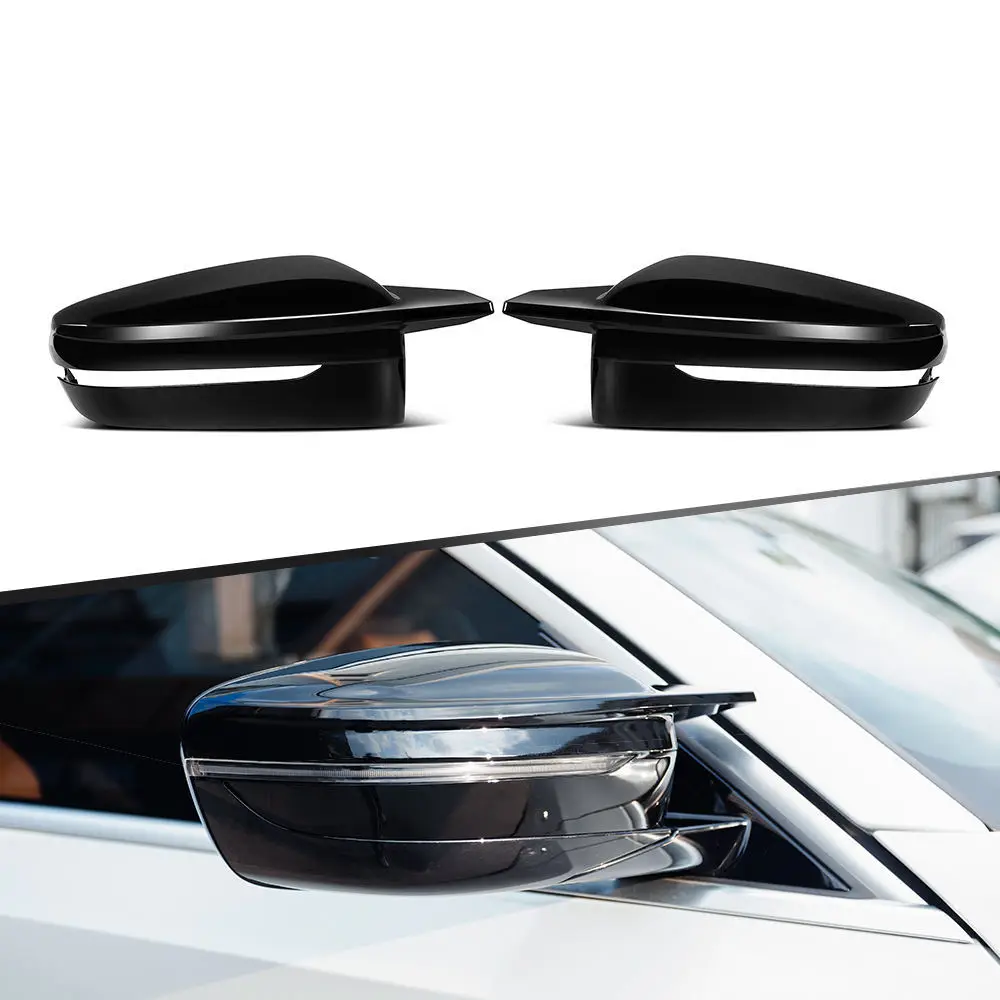 

Best Hot Selling Gloss Black M Look G20 Mirror Cover Door Mirror Also for G14 G22 G30 G12 LHD Gloss Black Mirror Cover