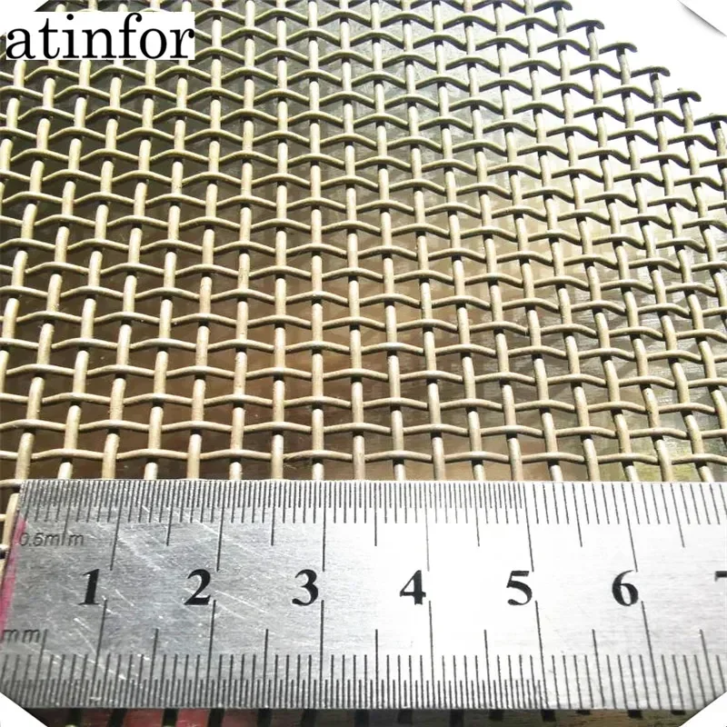 atinfor High temperature Inconel 600 nickel alloy wire mesh (6 mesh) Wire dia: 1.2mm Hole size: 3.0mmSize:300x300mm(1 pc)