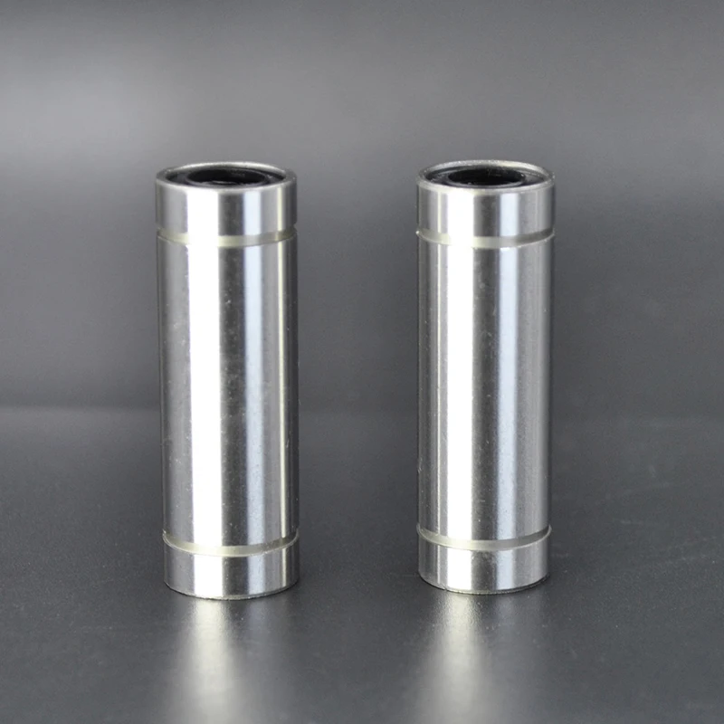 10/2pcs LM8LUU LM6LUU Long Type 8mm Linear Ball Bearing CNC Parts for CNC 3D PrinterCNC Linear Beare for Rod Rail Linear Shaft