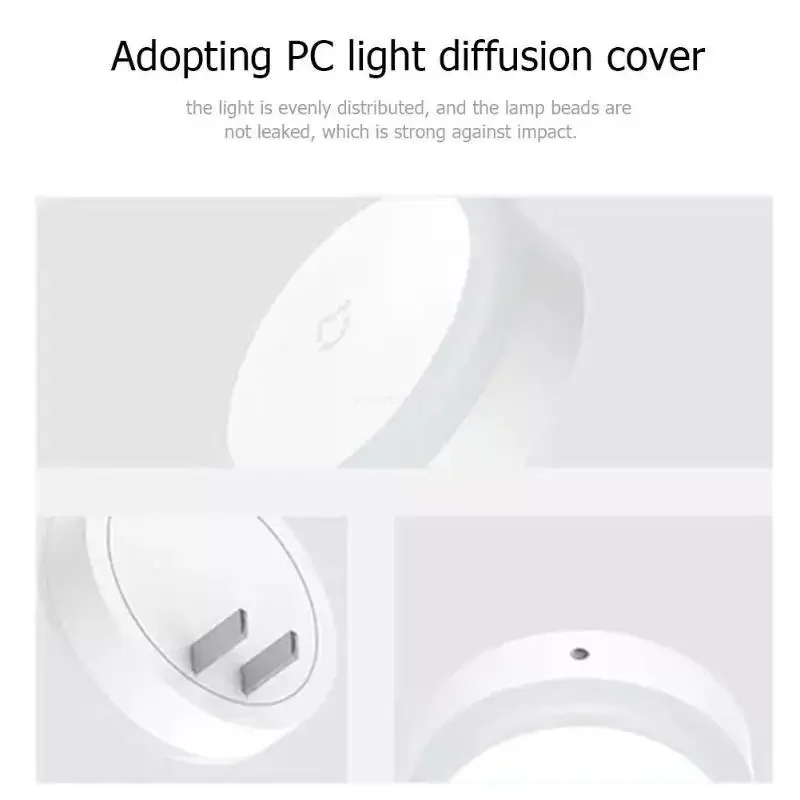 Xiaomi Mijia Smart Plug-in LED Night Light Sensor Touch Mode Night Light Sensitive Light Sensor Corridor Bedroom Touch Control