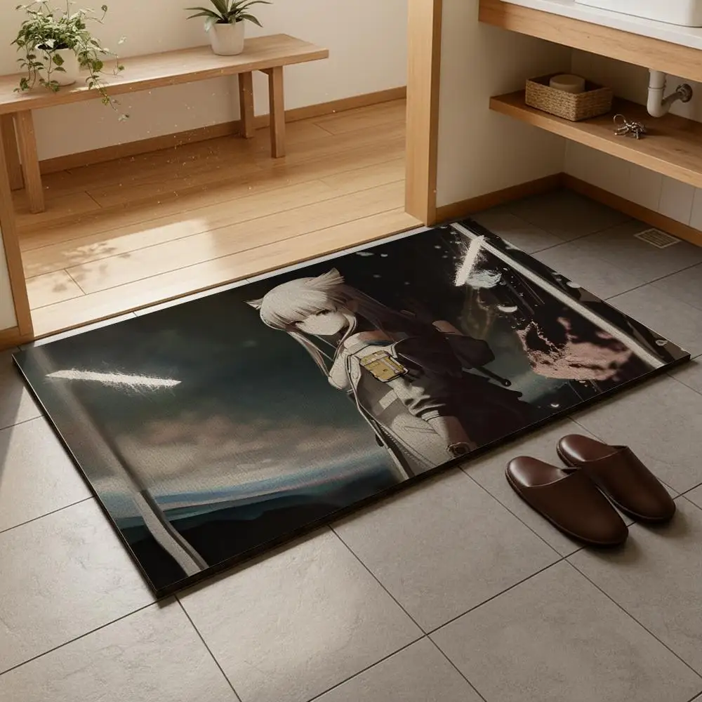 Floor Mat Diatomaceous Earth Bath Mat, QuickDrying, Water Absorb，MultiScene Household Floor Mat A-Arknights