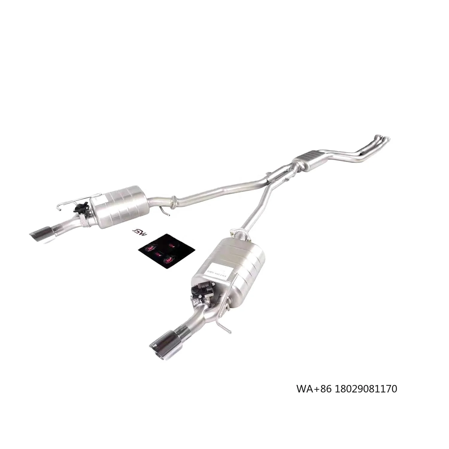 

Лучшая цена! Автомобильная выхлопная система Afable из нержавеющей стали с карбоновыми насадками и клапанами для Z4 E89 2.5-3.0T