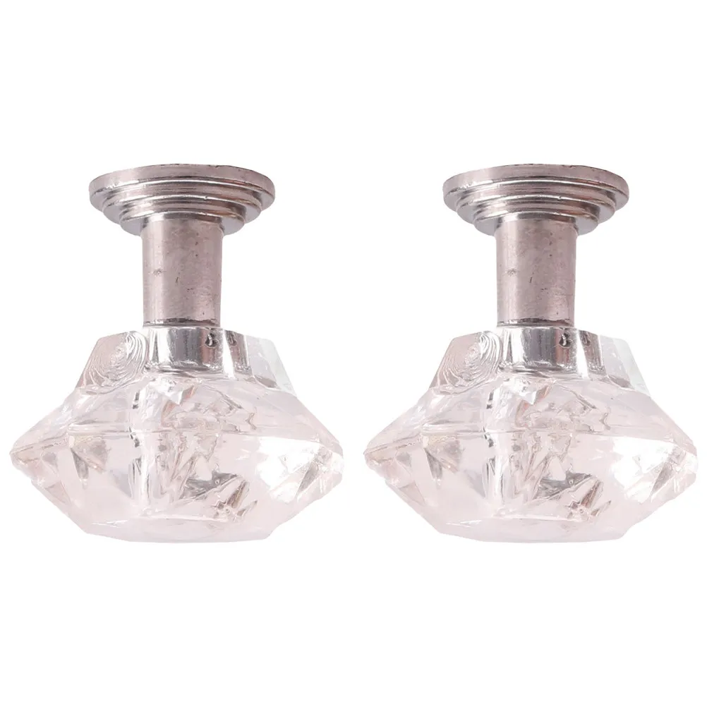 2pcs Mini Hanging Lamp for Dollhouse – Realistic Ceiling Light Decor for Miniature Room Interior