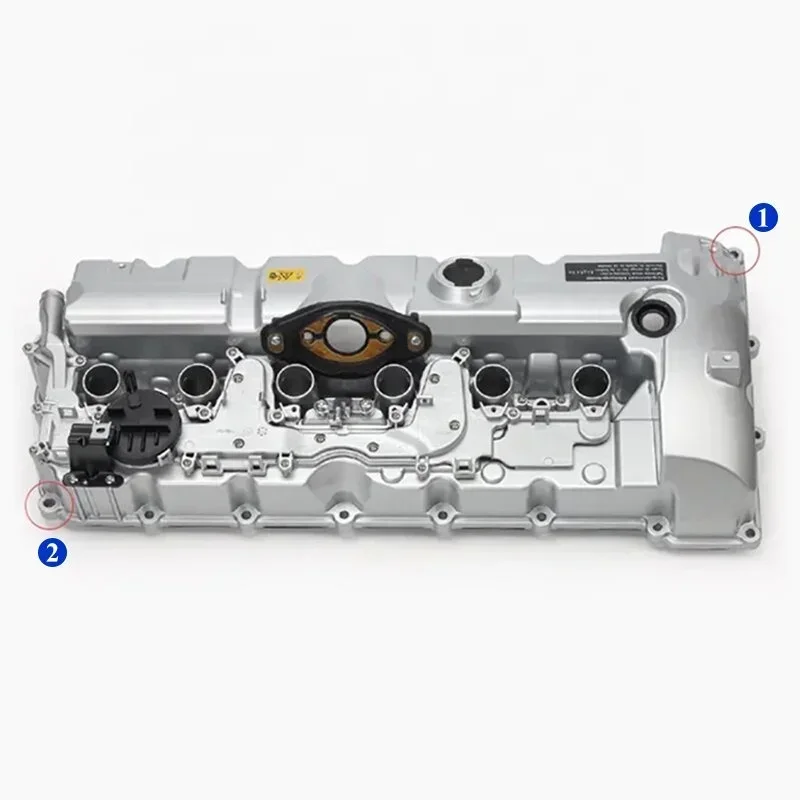 11127552281 For BMW X1X3X5Z4 6 Series E63 E64 630i E89 N52 Engine Cylinder Head Aluminum Valve Cover Gasket Assembly 11127552281