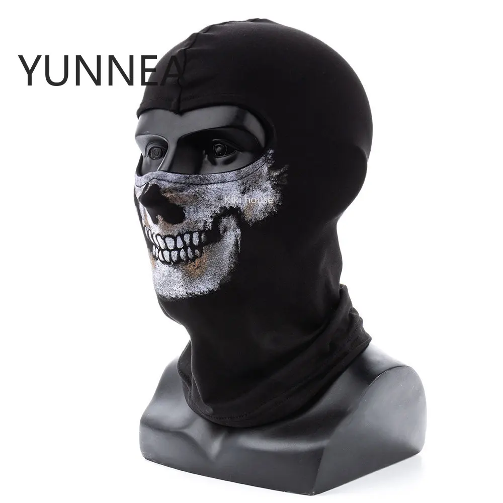 Motorcycles Bicycle Ski Skull Balaclava Mask Cosplay Scary Ghost Face War Game Skeleton Riding Outdoor Headwear Windproof Masks