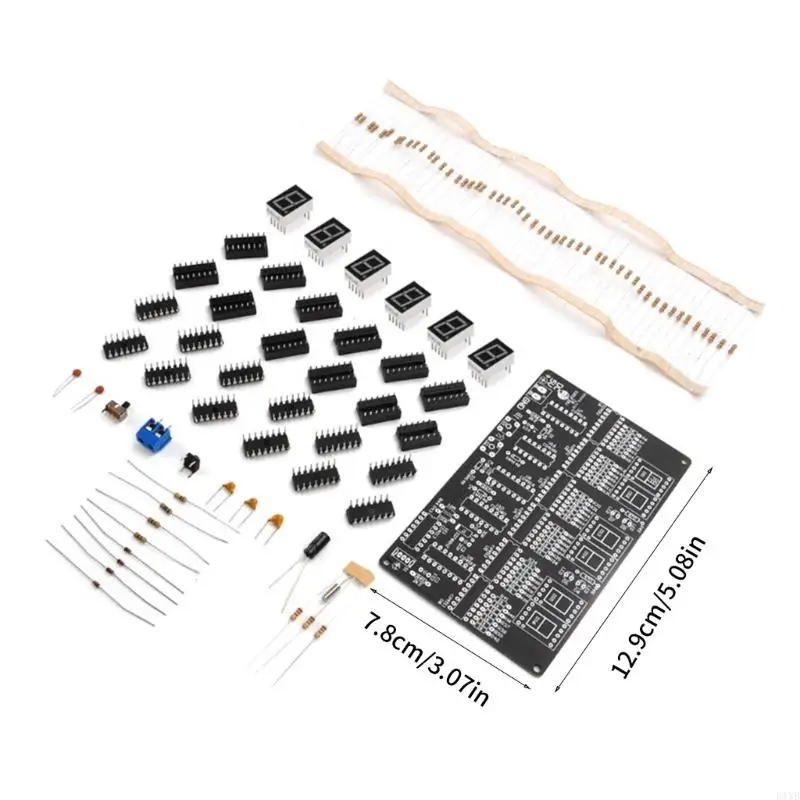 E1YB Electronics Time Clock Module DC4.5V-5.5V 6 dígitos relógio diyer para aprender
