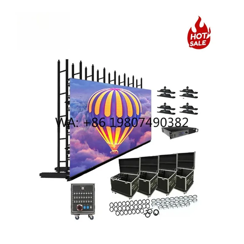 

500x500mm HD P2.976 Indoor LED Video Wall Rental Display Screen For Digital Advertising Concert And Stage Event Background Use