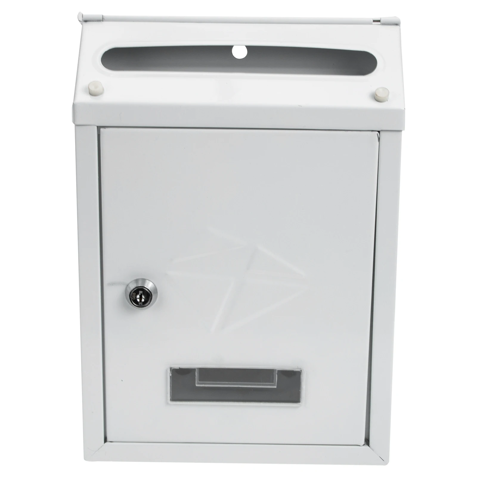 

Wall Mailbox Iron Letter Large Capacity Durable Suitable Home Office Easy Installation Outdoor Newspaper Box