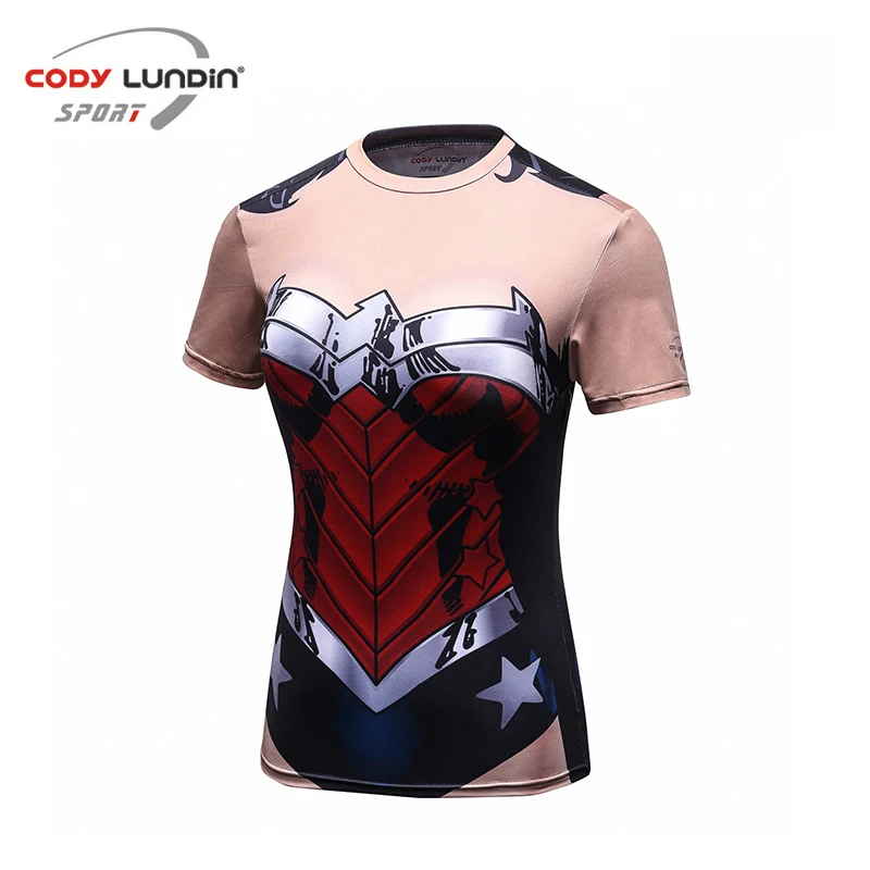 Rashguard T shirt Women MMA Compression Shirts Short Sleeve 3D Printing Sports Boxing T-shirts Bjj Rash Guard Kickboxing Jerseys