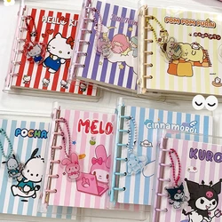 Sanrio Notebook Kuromi Cinnamoroll Pompompurin My Melody Daily Weekly Planner Agenda Weekly Stationery Office School Supplies