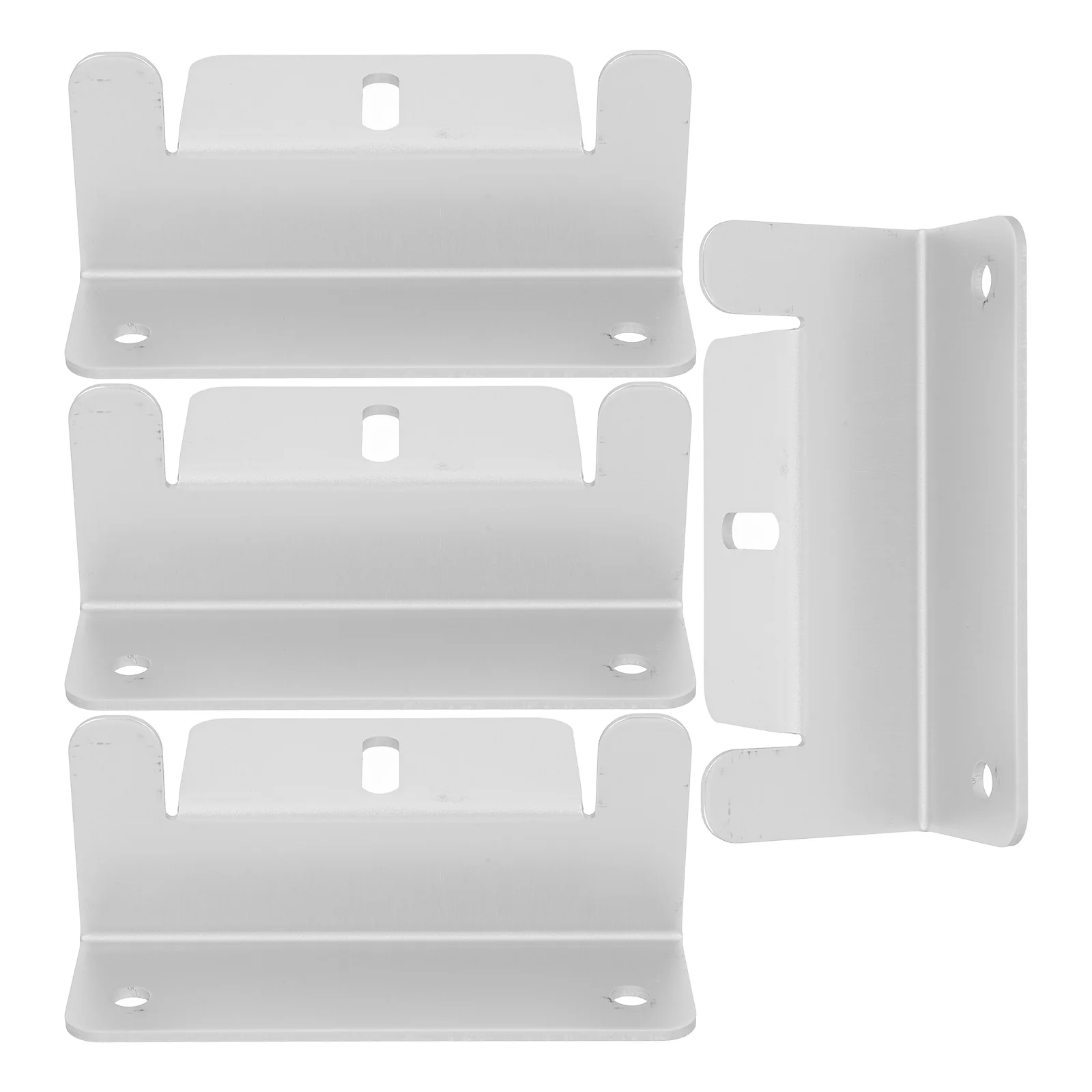 

4 Pcs Z-type RV Bracket Mounting Brackets Roof Accessories Hardware Automotive Aluminum Alloy Rooftop Tent Campervan Boat