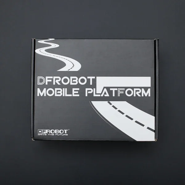 DFRobot's New A4WD Four-wheel Aluminum Alloy Robot Intelligent Car Parts Compatible with Arduino