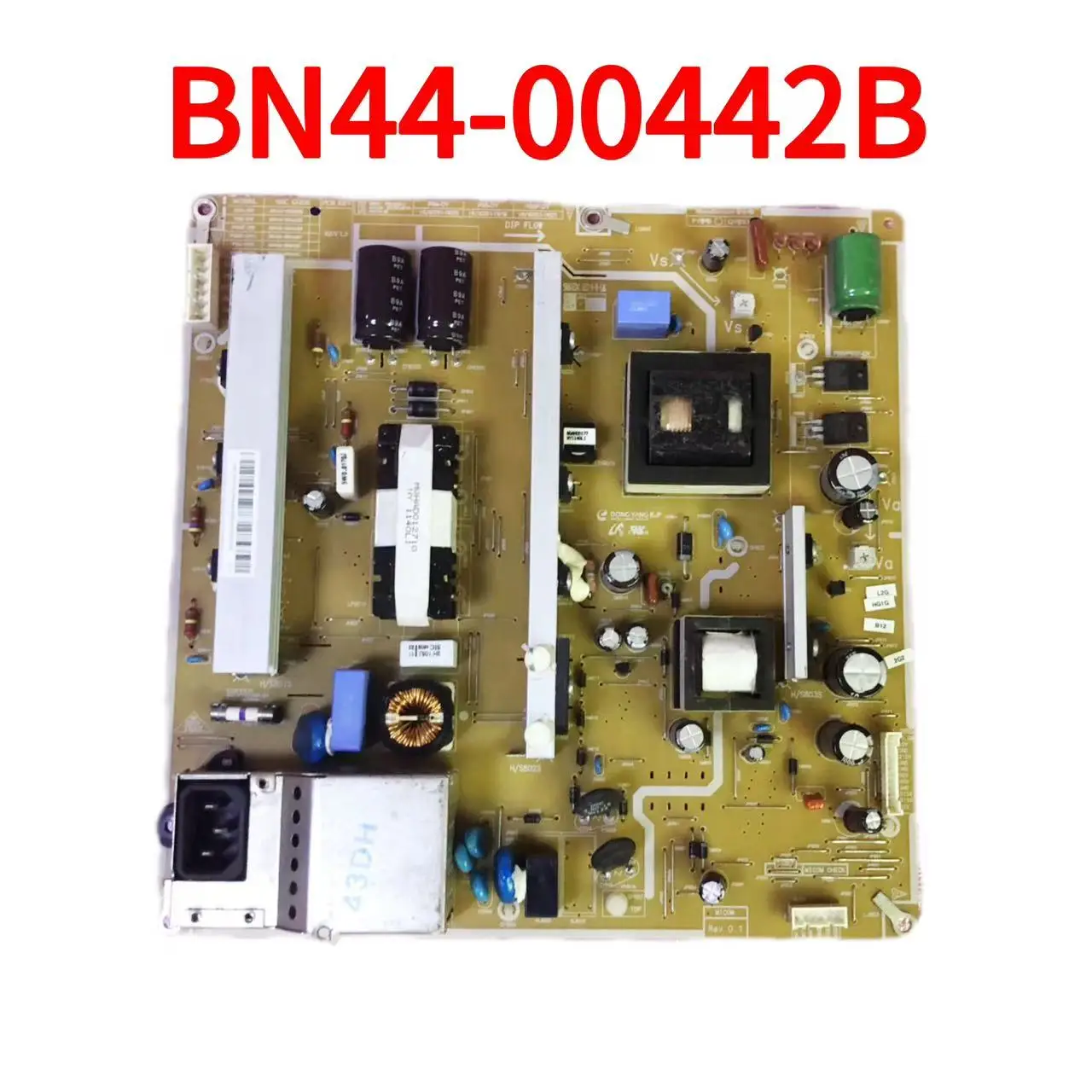 

Плата питания BN44-00442B BN4400442B PSPF271501A предназначена для телевизоров PN43D430A3DXZA, PN43D440A5DXZA, PN43D450A2DXZA, PN43D490A1DXZA с диагональю 43 дюйма.