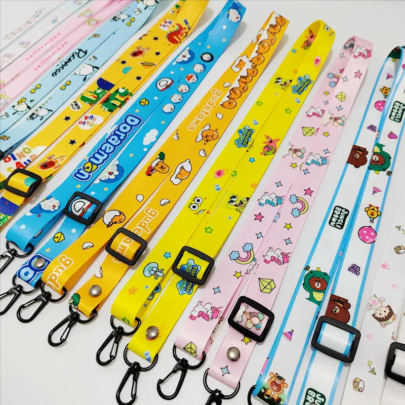 DHK Custom Stock Lanyard Ribbon Double Faced Printed Thickened Polyester DIY Craft Decoration S2160