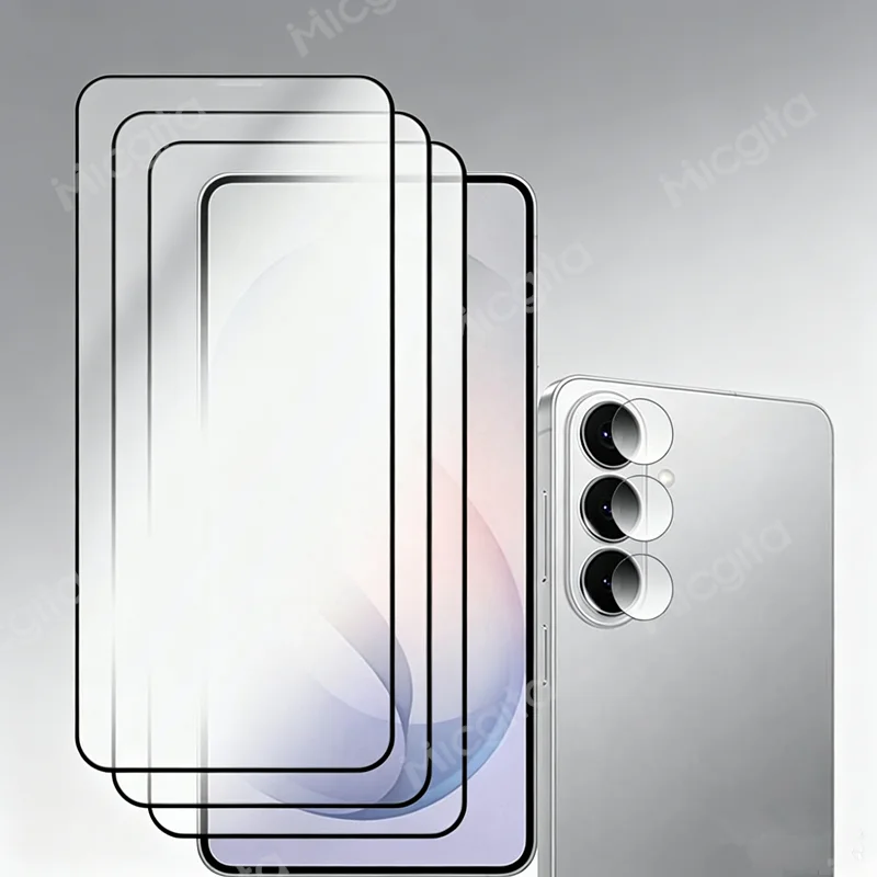 Upgrade For Samsung galaxy S26 Glass Protector 9H Clear Anti-Scratch Front film Soft fiber camera film For Galaxy S26