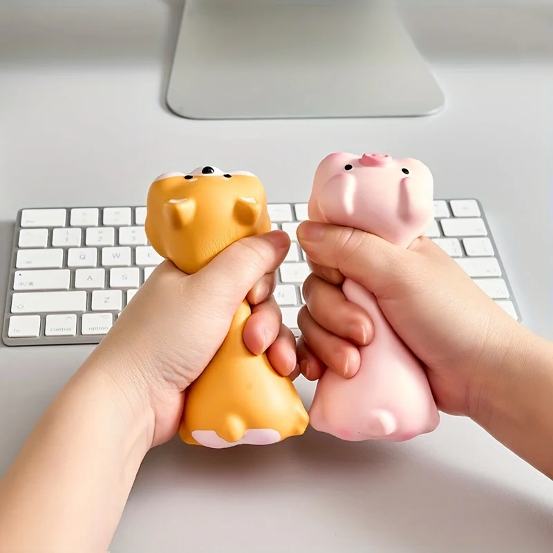 Cute Wrist Rest Support for Mouse Pad Computer Laptop Arm Rest for Desk Ergonomic Slow Rising Squishy Toy Desktop Ornament