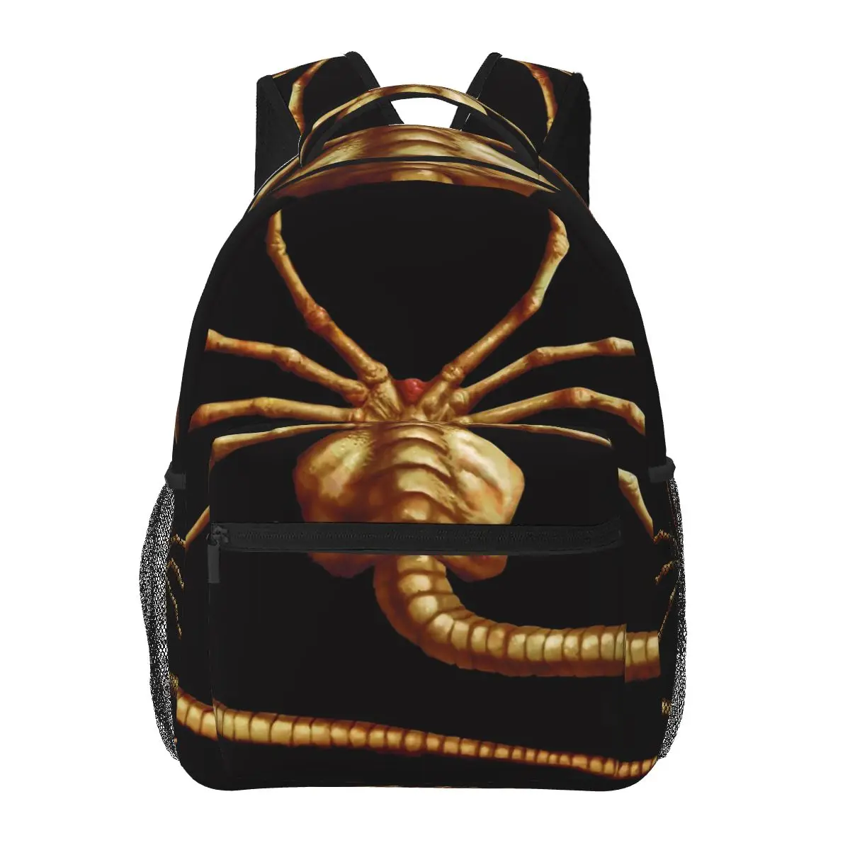 FaceHugger Alien Xenomorph Shoulder  Backpacks Boys Girls Bookbag Students School Bags Cartoon Kids Rucksack Shoulder Bag