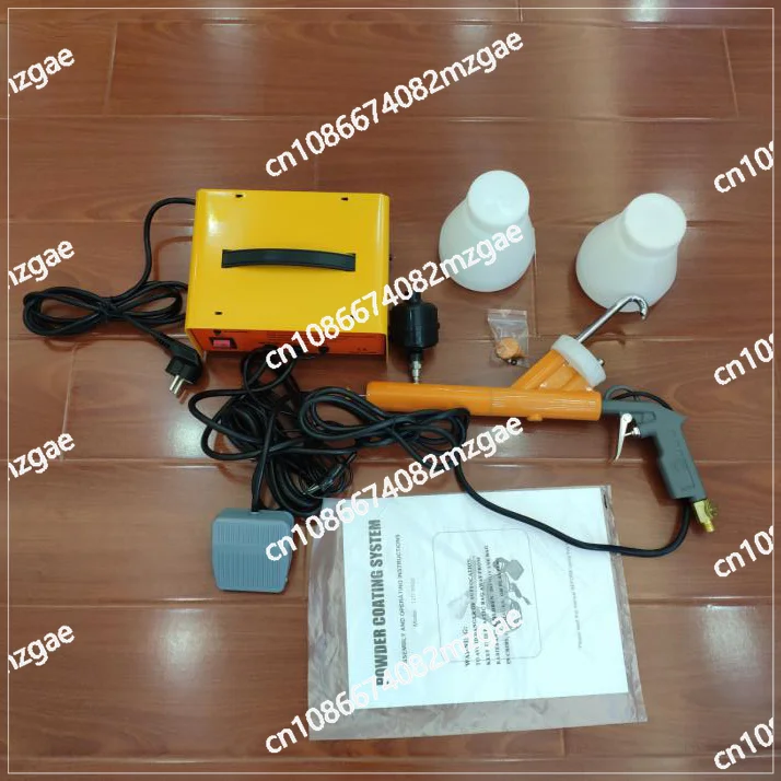 

Установка для напыления металла STP120-9000, простая в эксплуатации, 100% контроль качества, пистолет для порошковой окраски с пластиковым бачком, оборудование 110-220В