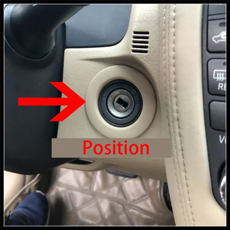 For Toyota Land Cruiser LC100 Prado LC120 Key Hole Cap Cover Instrument Panel Switch 55445-60100 Beige-A54R - Image 4