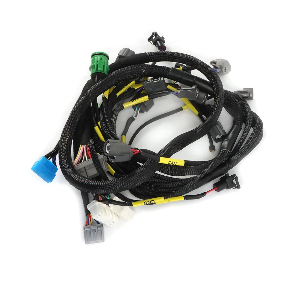 CNCH-0BD1-1 CNCH0BD11 Car Engine Harness For Civic Integra B16 B18 D16 OBD1 Budget D & B-series Tucked Engine Harness