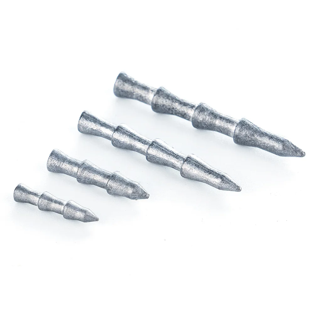 LHFSH 10Pcs Nail weights Sinkers Worm lure Weight Insert Fishing Sinkers Wacky Rig Trout Bass Fishing Neko Rig Fishing Tackle view 5