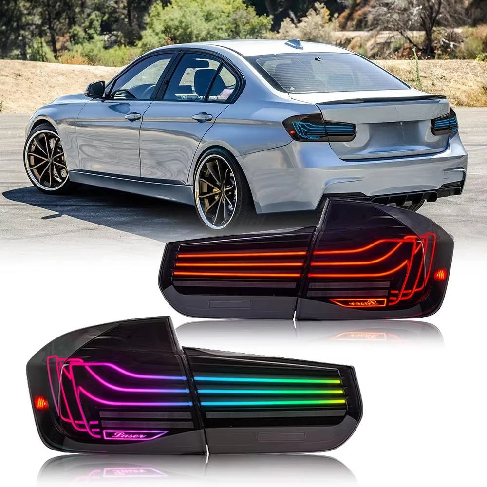Archaic New LED Tail Light F30/F35/F80 2012-2020 RGB DRL Waterproof Dustproof Plug Play Colorful Star Animation Rear Lamp for