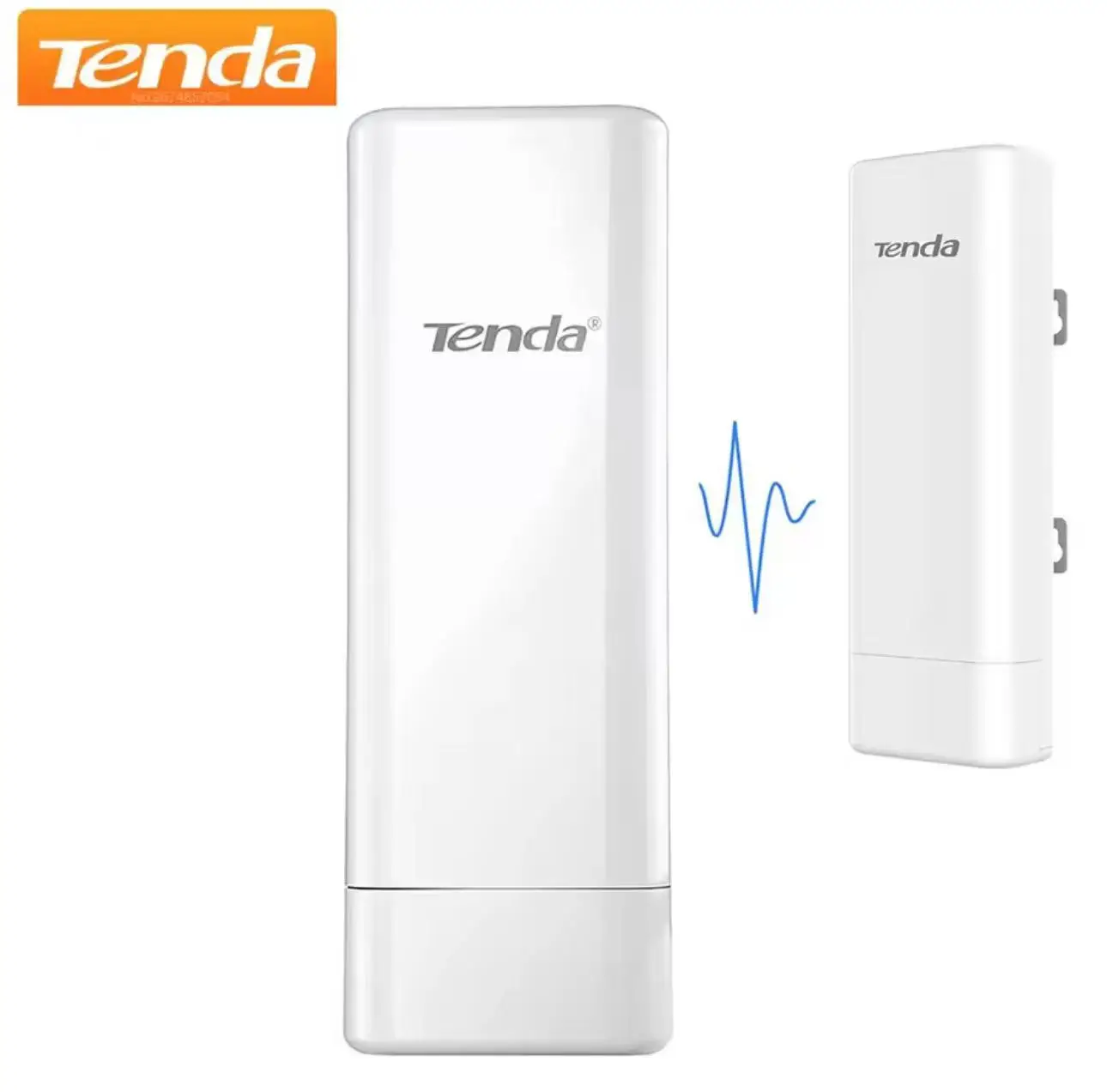 Tenda O3 2.4GHz Wifi Outdoor CPE 150Mbps 12dBi 5km+ Range Wireless Bridge PoE Powered IP64 Weatherproof 6KV Lightning Protection