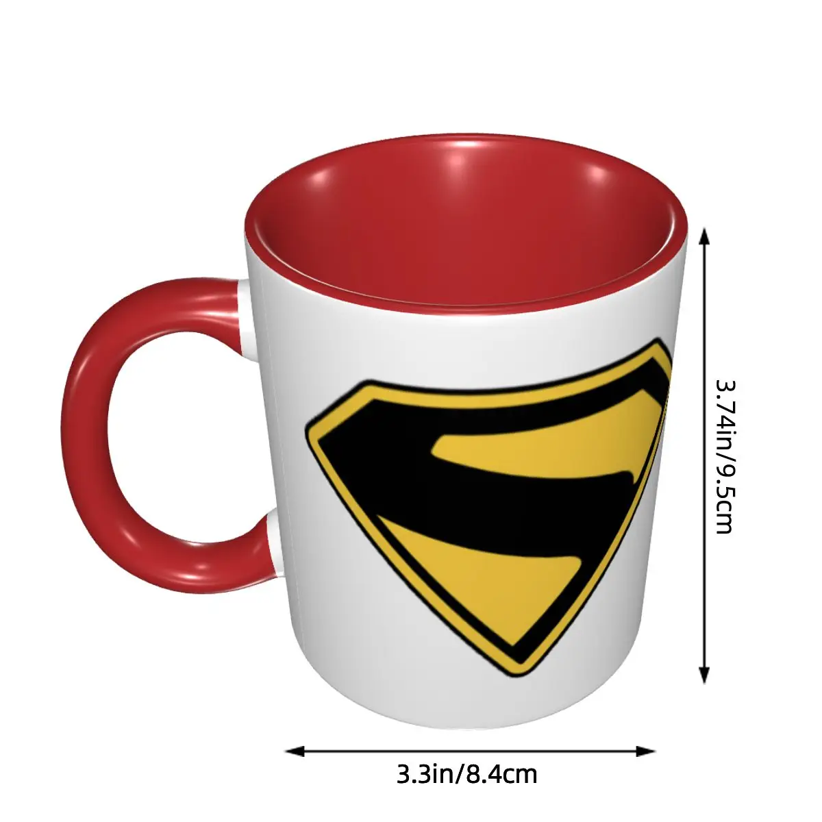 Superman Mug Funny Ceramic Coffee Cups Tea Mugs Milk Cup Drinkware Gift for Woman Man DIY Custom