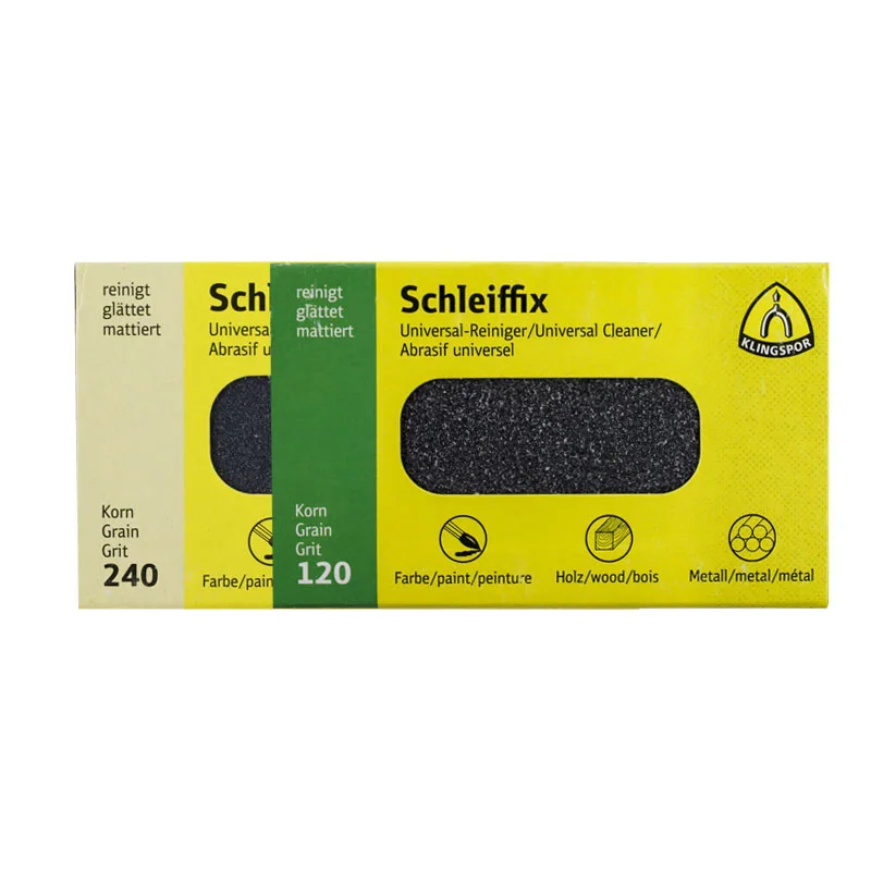 Kingmodelr Schleiffix-Nettoyeur universel d'identification, gomme à pierre à huile douce, bloc de réparation des rayures en acier inoxydable, bloc poli brossé