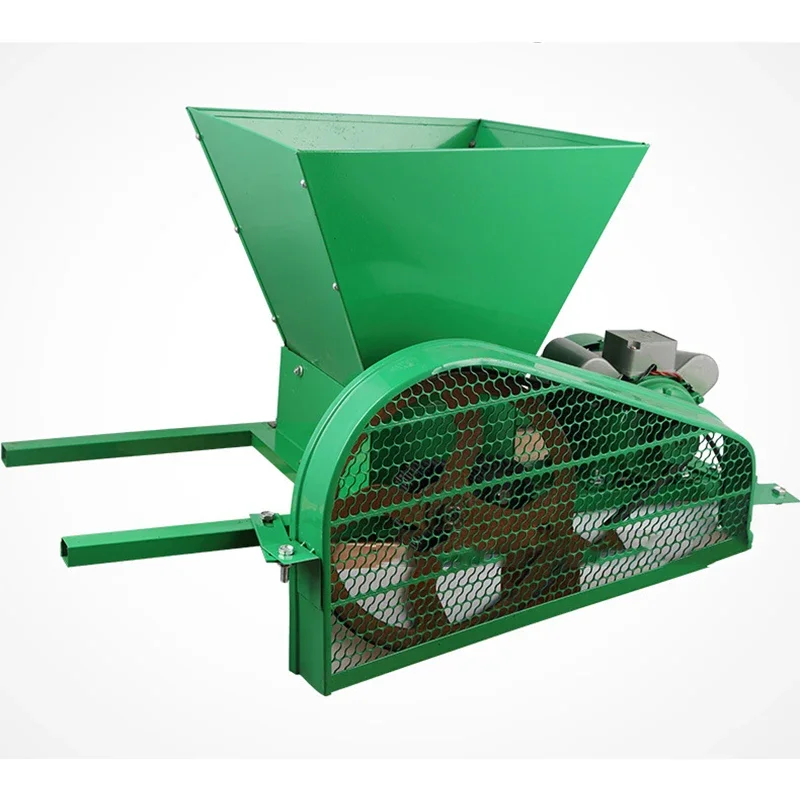 Agricultural Electric Grape Crusher Commercial Farm Fruit and Vegetable Grinder Manual/Electric Vegetable Processing Machine