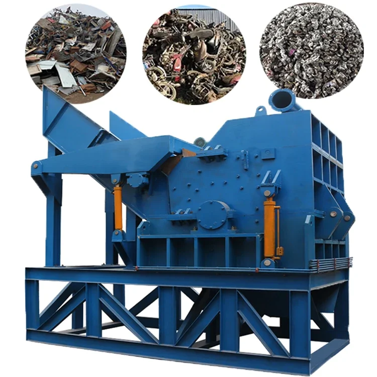 Most popular scrap Metal crusher machine car iron steel crusher scrap Metal shredder machine