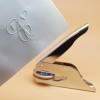 Wedding Embosser Stamp  LOGO Custom Personalized Embossing Seal Customization for Letter Head Wedding Envelope  Library stamps