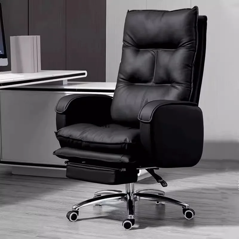 Ergonomic Executive Office Chair Mesh Back Reclining Support All Day Comfort Boss Desk Chair for Home Studying Office Furniture