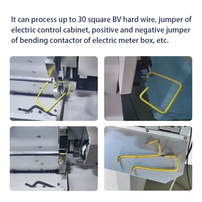Factory Price S-35B3D Automatic 3D Bender Machine Small Wire Bend Machine Hard Wire Cutting Stripping Bending Machine