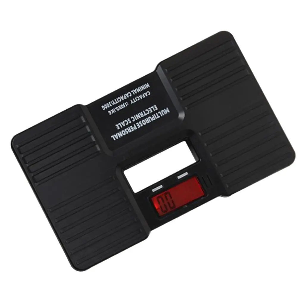 LCD Digitale Elektrische Badkamer Lichaamsgewicht Schaal 33050kg Werkt op Batterijen 9,45 x 5,91 x 1,06 inch/240 x 27 mm