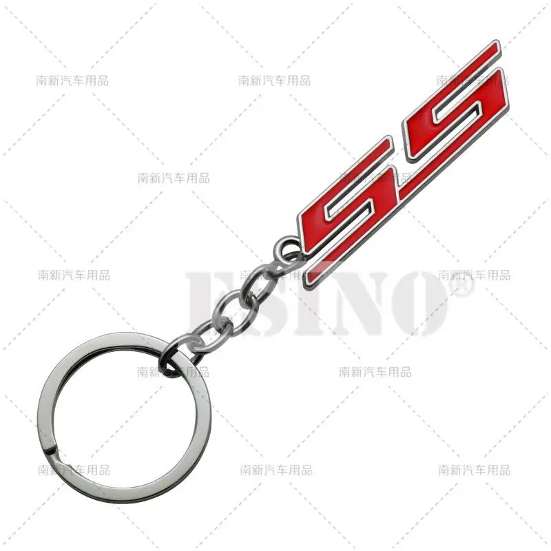 Car Styling 3D Metal Zinc Alloy Metal SS Key Chain Keychain Key Ring for Chevrolet Malibu Camaro Trax Blazer Tahoe Suburban