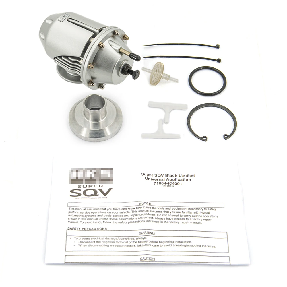25mm Silver Adjustable Sqv2 Car Pressure Relief Valve Suitable For Various Different Car Models