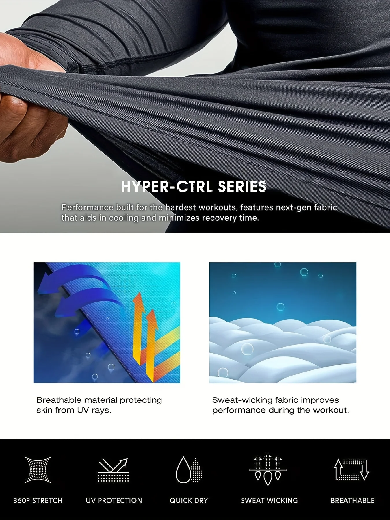 1 ピース メンズ ブラック ラグラン モックネック コンプレッション スポーツ トップ、軽量、通気性、ストレッチ、長袖、アクティブウェア、トレーニング、男性用