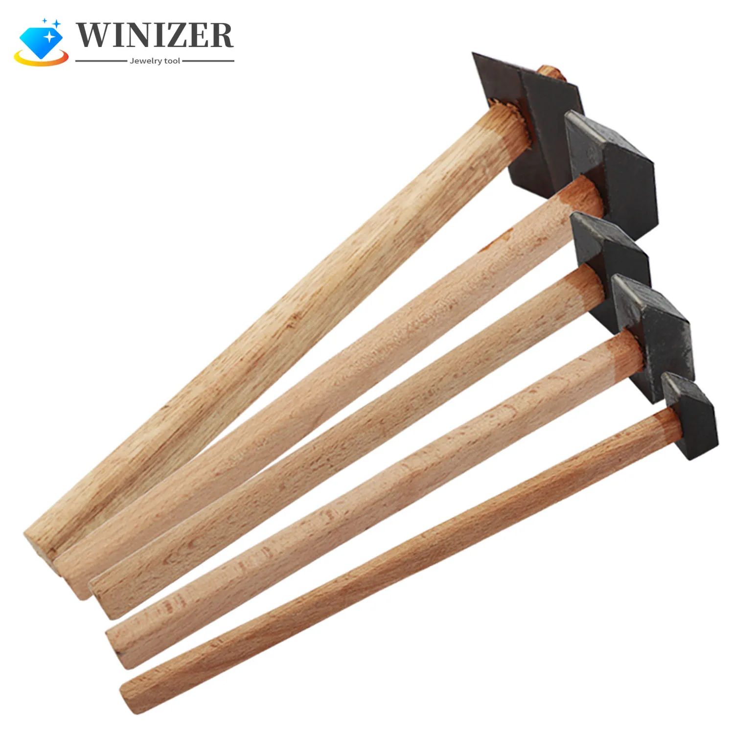 

Hammer with Wooden Handle Engineers Machinist Hammer Household Hammer Heavy Duty Cross Pein Hammer for Machinists Builders