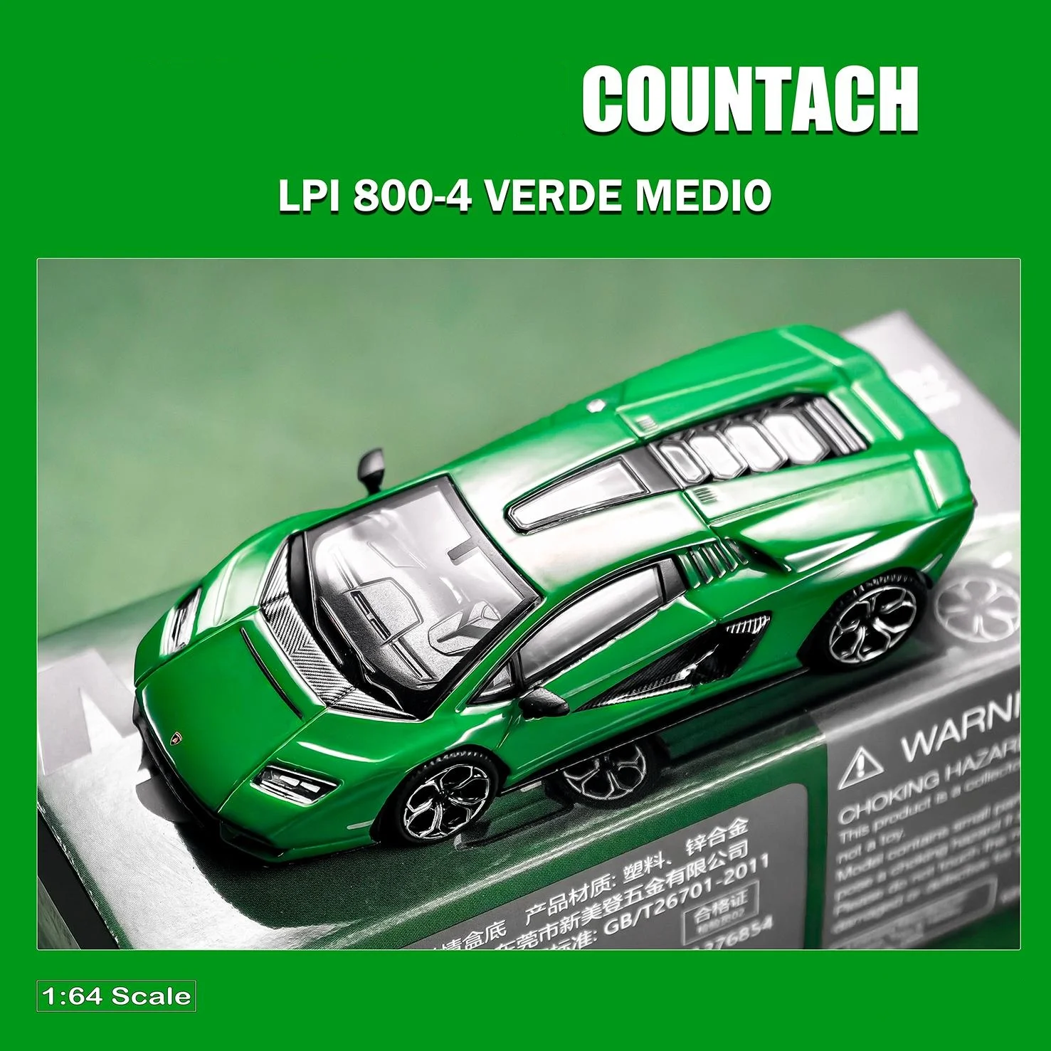 

MINIGT 1:64 Countach LP 800-4 alloy car model