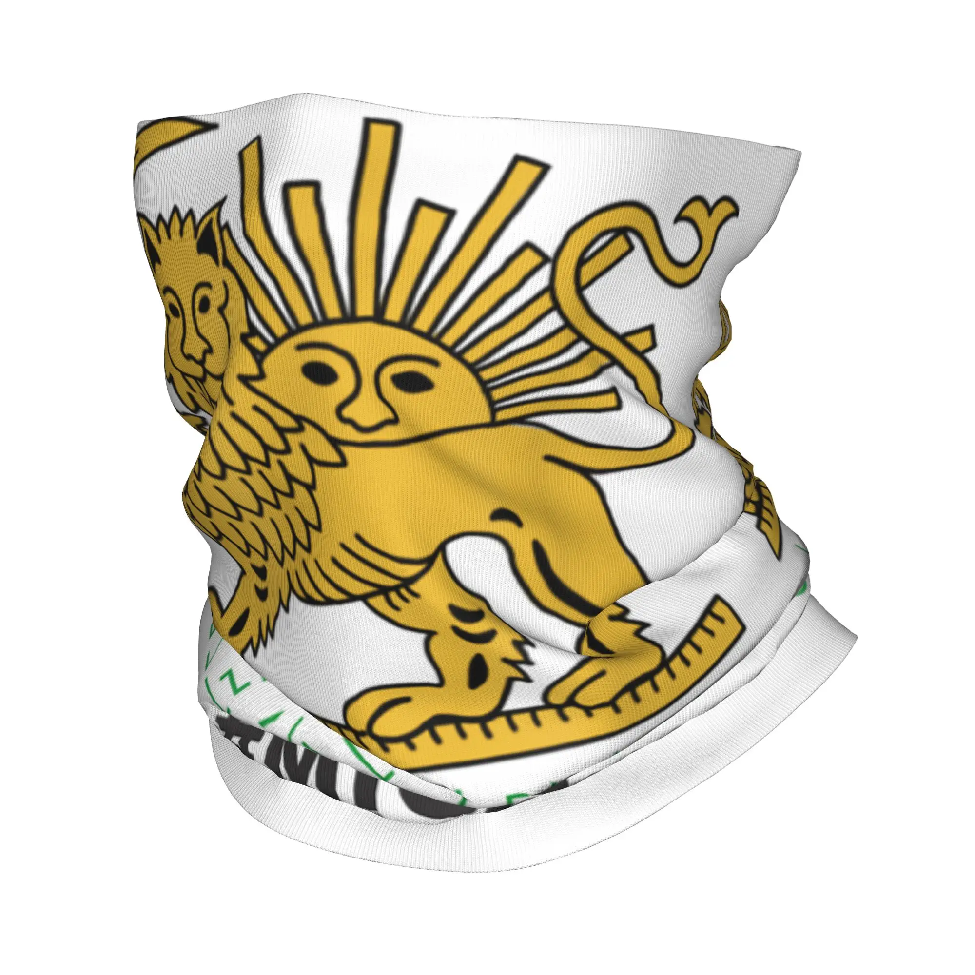 Make Iran Great Again Persian Lion Balaclava Running Travel  Bicycle Mask Protection Breathable Face Masks Summer Cool Scarves